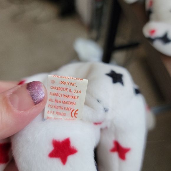 Glory Beanie Baby. Star Bears. 2 of 2 - Picture 5 of 7
